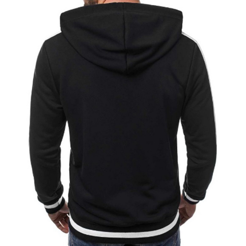 2021 High quality Mens Hoodies Casual Long Sleeve Hoodie Sweatshirts Men Autumn Winter New Zipper Sweatshirt Plus Size
