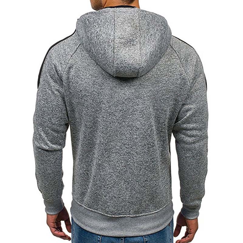 2021 High quality Men Hoodie Autumn Winter FullSleeve Zipper Cardigan Men Hoodies Sweatshirts Casual Slim Sweatshirt