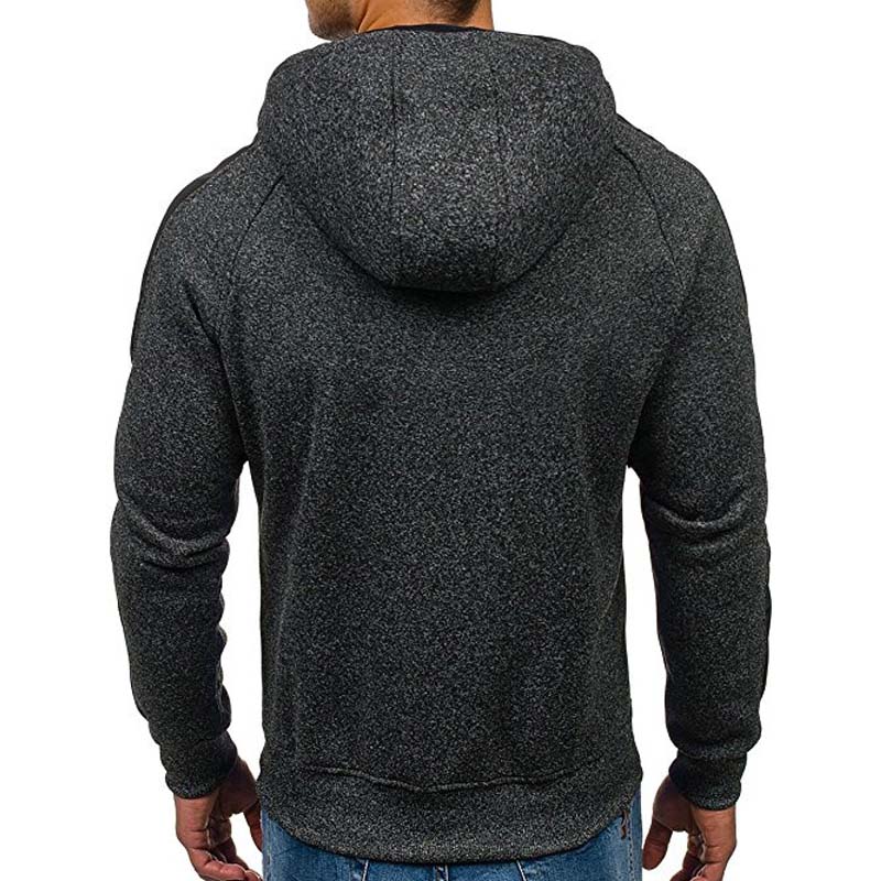 2021 High quality Men Hoodie Autumn Winter FullSleeve Zipper Cardigan Men Hoodies Sweatshirts Casual Slim Sweatshirt