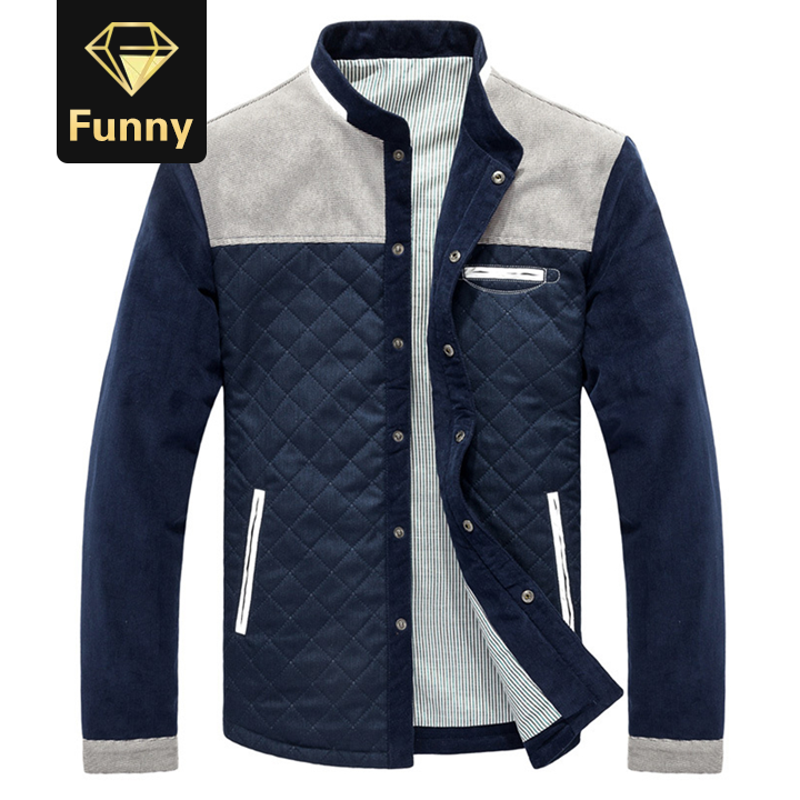 2021 High quality Winter Jacket men bomber jacket Fashion casual stand collar long sleeve baseball Jacket coat