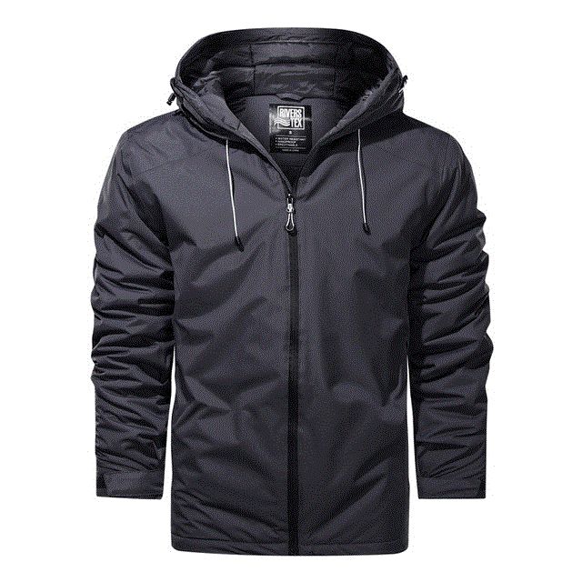 2021 High quality Windproof Waterproof Men's Coat Casual big Size Hooded Coat Fashion Long Jackets