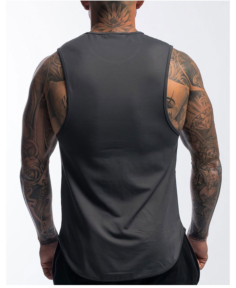 2021 High quality Gym Men Muscle Sleeveless Tank Top male Bodybuilding Sport Training quick-drying men Underwear