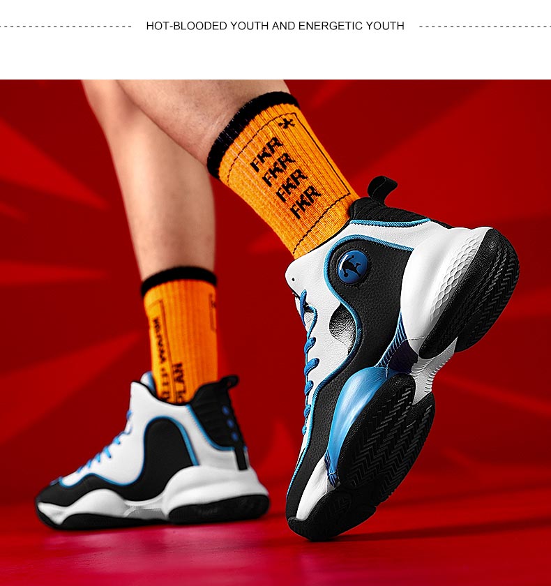 2021 High quality Mens Basketball Sneakers Comfortable Breathable Non-slip Men Sport Sneakers