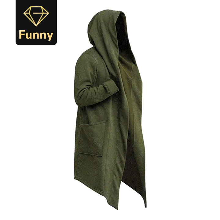 2021 High quality Men Clothing Hooded Sweatshirts Black Hip  Mantle Hoodies Fashion Jacket long Sleeves Cloak  Coats