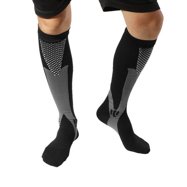 2021 High quality Soccer socks outdoor magic compression stretch socks men's and women's cycling socks