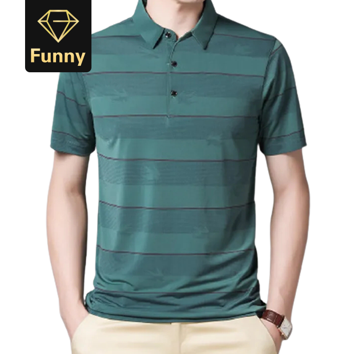 2021 High quality Business Trend T-Shirts Men Summer Soft Short Sleeved for Male Handsome Work Clothes plus size