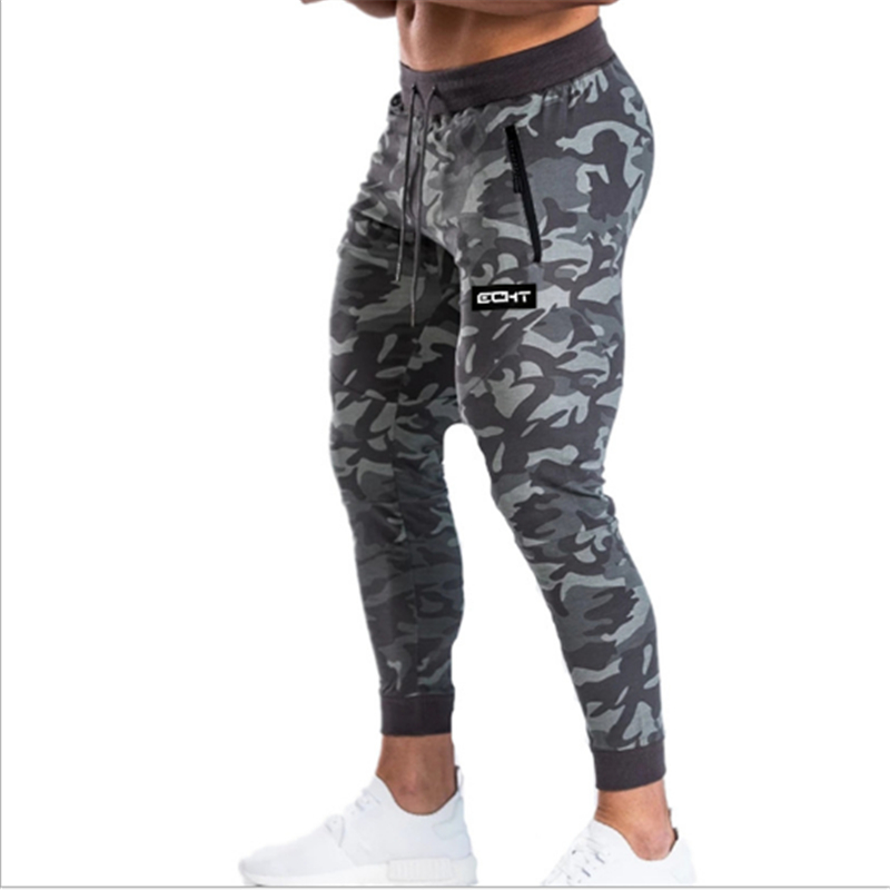 2021 High quality Men's Casual Skinny Pants Joggers Sweatpants Trousers Male Fitness Cotton Spring Autumn Sportswear