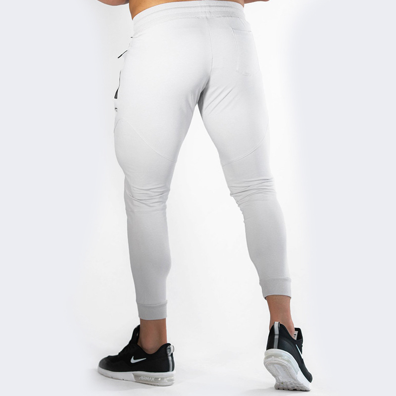 2021 High quality Men's Casual Skinny Pants Joggers Sweatpants Trousers Male Fitness Cotton Spring Autumn Sportswear