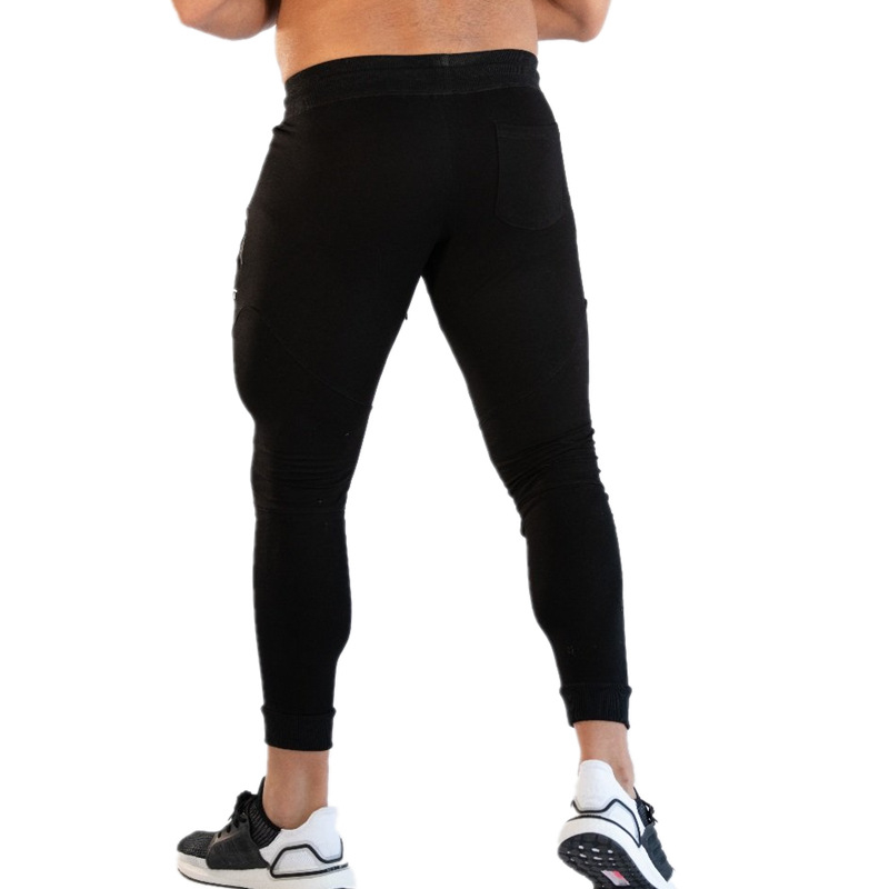 2021 High quality Men's Casual Skinny Pants Joggers Sweatpants Trousers Male Fitness Cotton Spring Autumn Sportswear