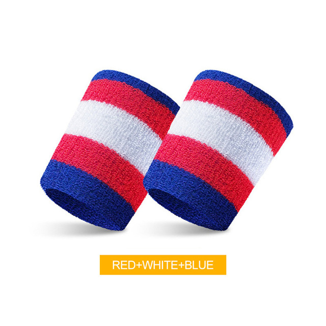 2021 High quality Wrist Support Sports Wrist Band Cotton Wristbands Sport Sweatband Hand Band For Gym
