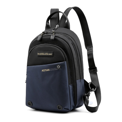 2021 High quality Multifunction Male Chest Backpacks Men's Backpack Outdoor Travel Shoulder Bag Man Business