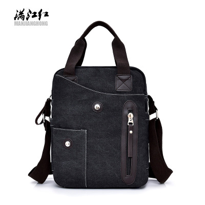 2021 High quality Men canvas Handbags Male Messenger Bags Men's Shoulder Bags Satchels Man Briefcase
