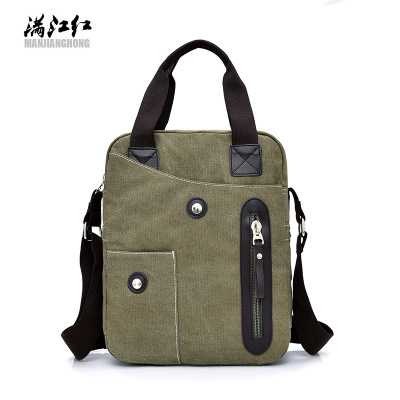 2021 High quality Men canvas Handbags Male Messenger Bags Men's Shoulder Bags Satchels Man Briefcase