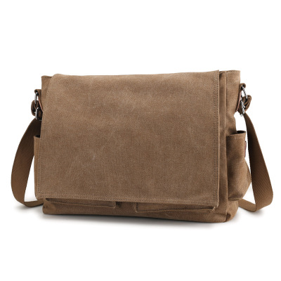 2021 High quality Vintage Men's Messenger Bags Canvas Shoulder Bag Fashion Men Crossbody Bag man's Travel