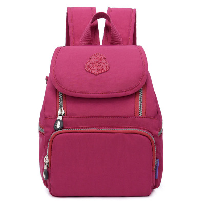2021 High quality New Women backpack Nylon Vintage Teenagers Backbag Female Small backpacks Casual Daypack
