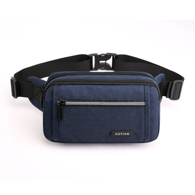 2021 High quality Waterproof Men's Chest Waist Bag Nylon Man Outdoor Sports Travel bags Male Shoulder Crossbody