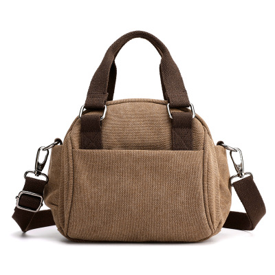 2021 High quality Women Handbag Canvas Women Small Shoulder Bag Female Crossbody bags casual Girls Vintage