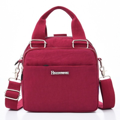 2021 High quality Multifunction Women's Bag Double Shoulder Bag Waterproof girls Handbags High Quality