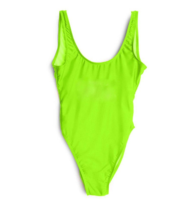 2021 High quality Women's Backless Bikini Ladies Solid Swimwear Padded Swimsuit Body Suits Sleeveless Strap