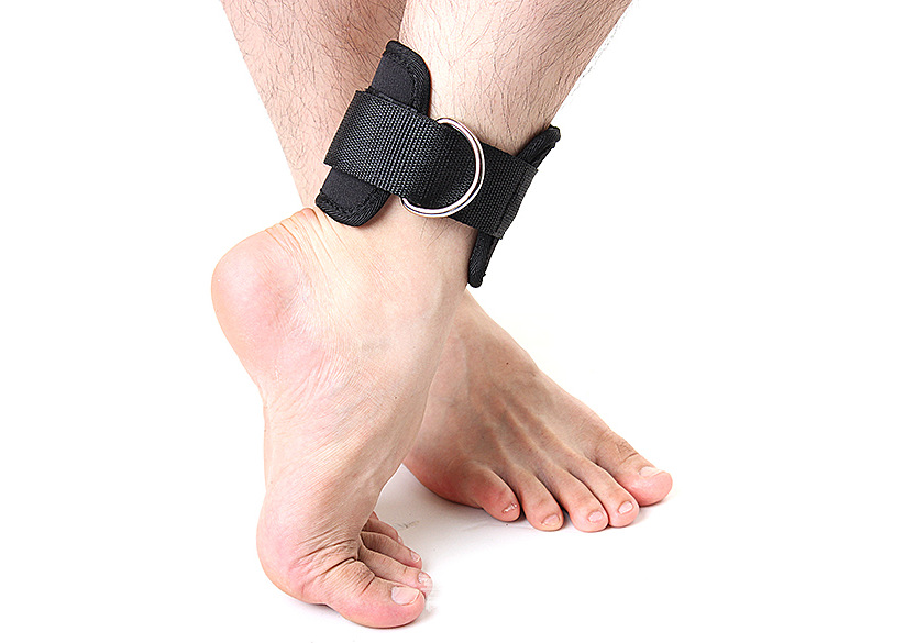 2021 High quality Adjustable Ankle Strap Belt Foot Ankle Protector Gym Leg Pullery With Buckle