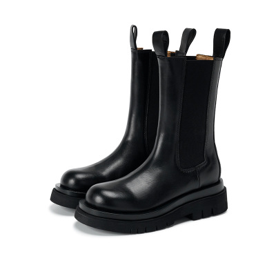 2021 High quality Chelsea Boots Women Ankle Boots Chunky Winter Shoes Platform Ankle Boots
