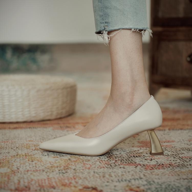 2021 High quality Women Pumps Comfortable Fashion Autumn Casual Women High Heels