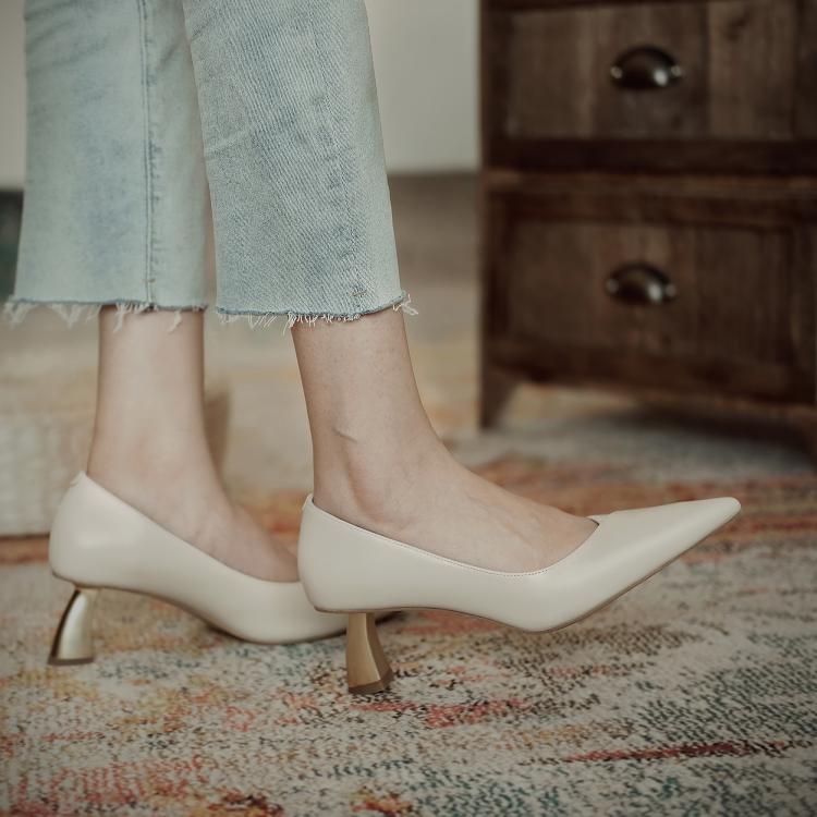 2021 High quality Women Pumps Comfortable Fashion Autumn Casual Women High Heels