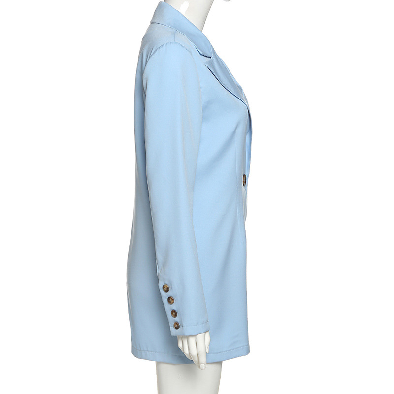 2021 High quality Oversized Urban Solid Suits Women Casual Long Sleeve Elegant Office Lady Basic Outfits