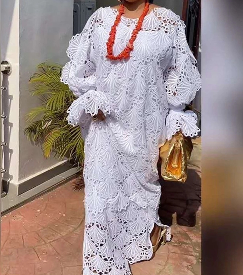 2021 High quality African Dresses for Women Super Size Traditional Robe Africaine Femme Long Dress