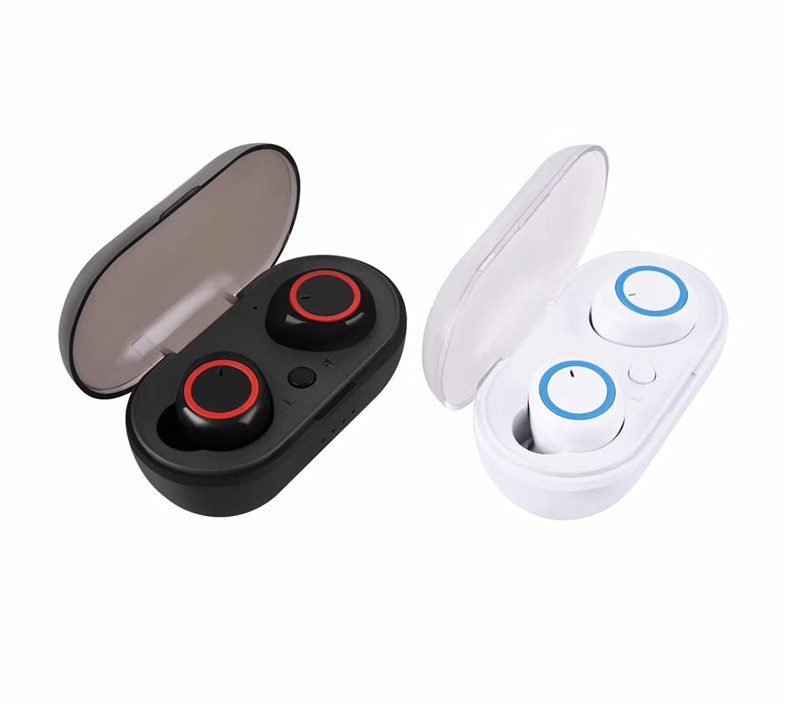 2021 High quality Wireless Bluetooth Earphone HiFi Stereo Bluetooth Headset Sport Earphone With Charging Box