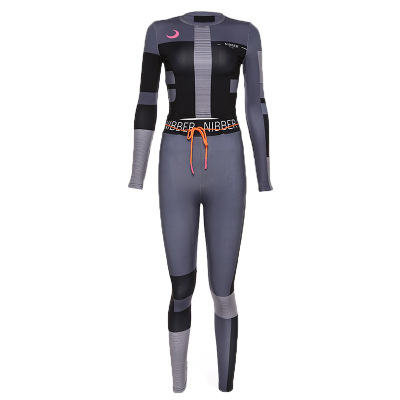 2021 High quality Gymwear Woman Tracksuits Sets Crop Top Legging 2Pices Sportswear Sports suit