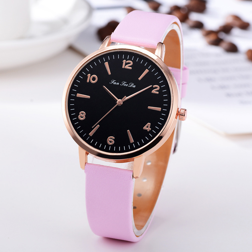 2021 High quality Women Quartz Wrist Watches Female Trend Exquisite Leather Band Casual Fashion Watch