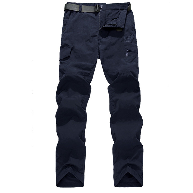 2021 High quality Men Tactical Cargo Pant Breathable lightweight Waterproof Quick Dry Casual Pant Men Summer Trousers
