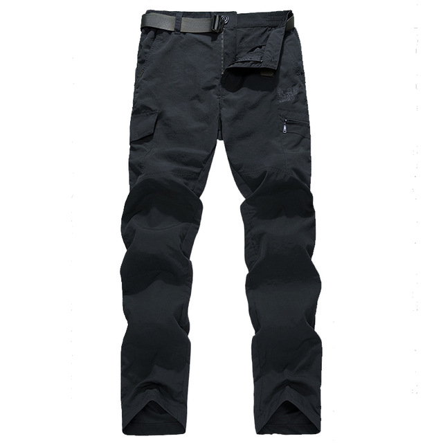 2021 High quality Men Tactical Cargo Pant Breathable lightweight Waterproof Quick Dry Casual Pant Men Summer Trousers