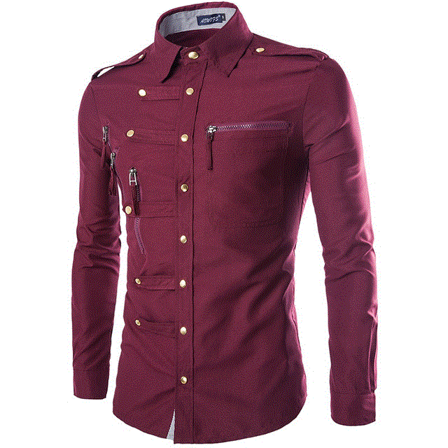 2021 High quality Brand Men Shirt  Fashion Design Male Slim Fit Cotton Dress Shirt Stylish Long Sleeve Shirts Chemise