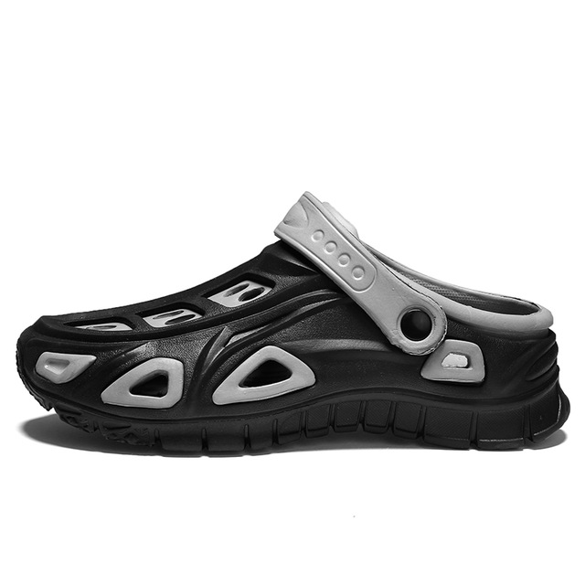 2021 High quality New Arrival Men Slides Summer Sandals Slip On Breathable Cool Water Beach Shoes Lightweight Clogs