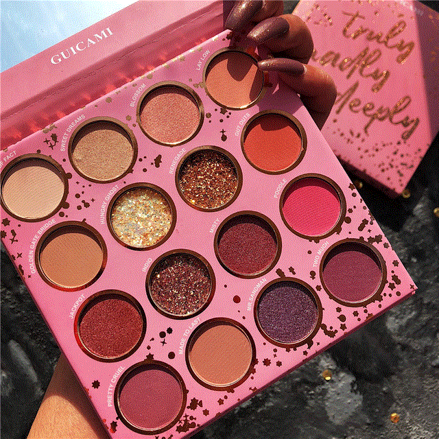 2021 High quality Matte Eyeshadow Makeup Palette 16Colors Holographic Nude Glow Pigment Eye Shadow Long Lasting Cosmetic Set