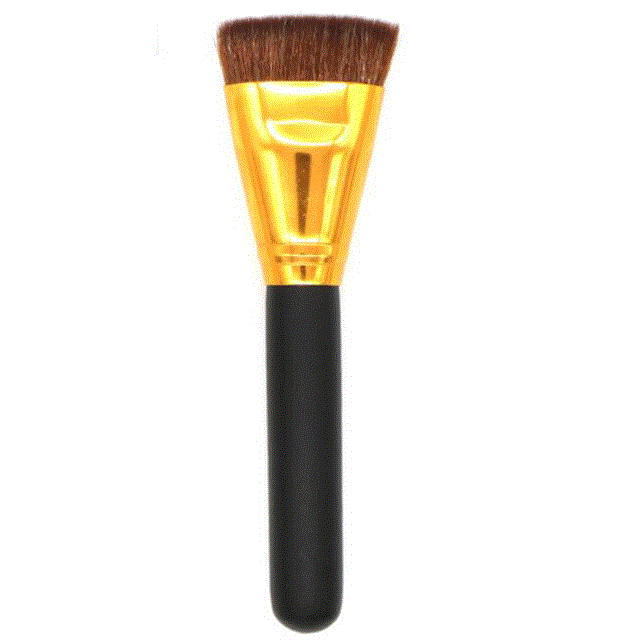 2021 High quality 1pc Professional Flat Contour Cosmetic Brush Liquid Foundation Powder Big Face Blend Makeup Brushes  for Women Girls Beauty Tool