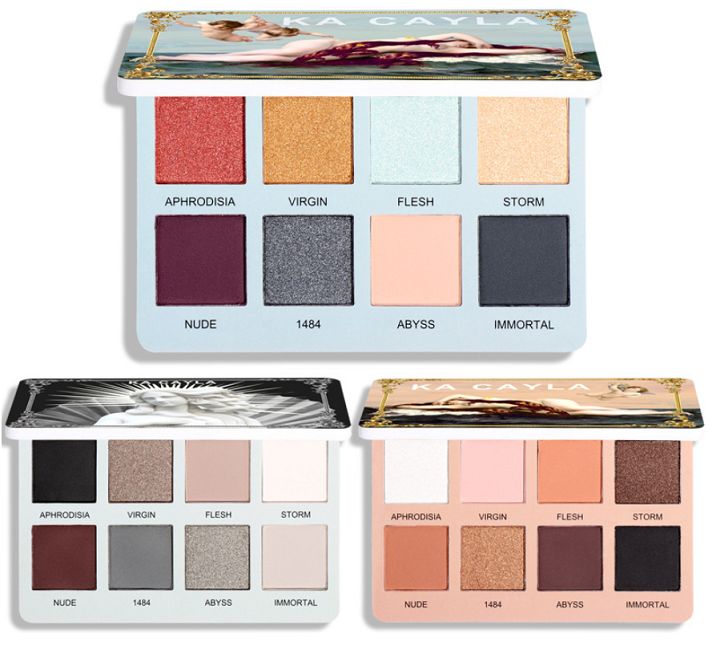 2021 High quality 8 Colors Eyeshadow Palette Matte Shimmer Waterproof Long-lasting Glitter Metal Pearlent Eye Shadow