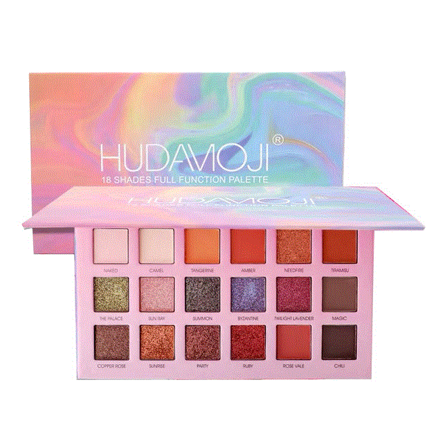 2021 High quality Beauty Glazed Makeup Eyeshadow Pallete makeup 18 Color Shimmer Pigmented Eye Shadow Palette Make up Palette maquillage