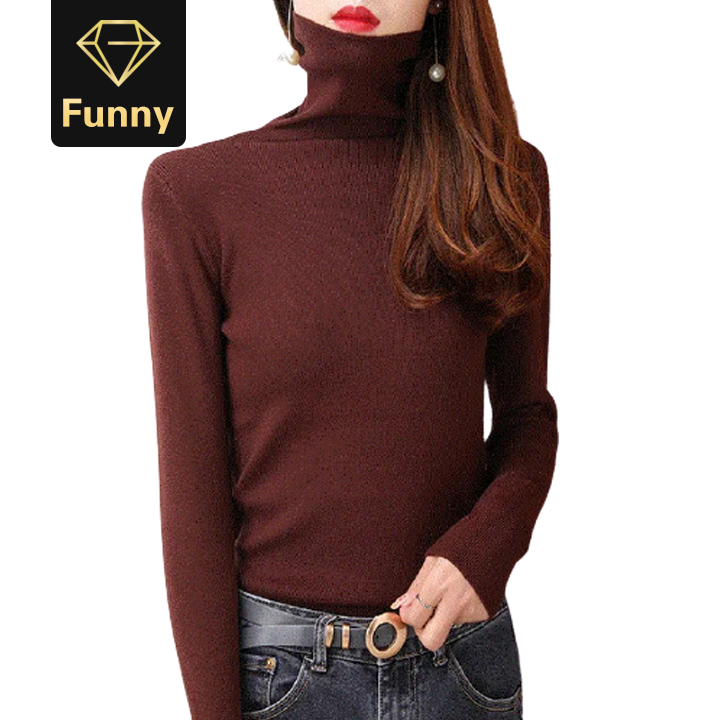 2021 High quality Women knitting sweater long sleeves O-neck collar female Casual fashion thin pullover Ladies sweater