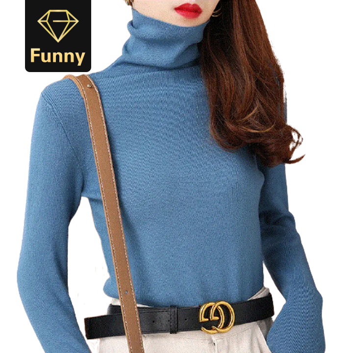 2021 High quality Women knitting sweater long sleeves O-neck collar female Casual fashion thin pullover Ladies sweater