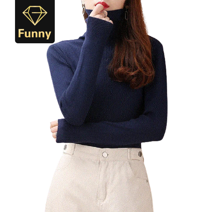 2021 High quality Women knitting sweater long sleeves O-neck collar female Casual fashion thin pullover Ladies sweater