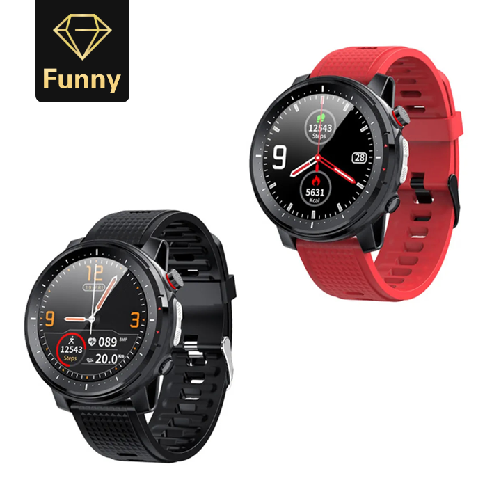 2021 High quality L15 Smart Watch IP68 Waterproof Sport Men PPG ECG Bluetooth Smartwatch Fitness Tracker