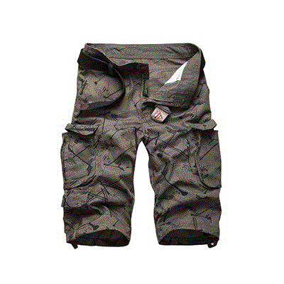2021 High quality Cotton Men Shorts Summer Fashion Camouflage Male Shorts Multi-Pocket Casual Camo Outdoors Short Pant