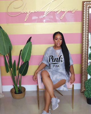 2021 High quality New Women Summer Elegant Tie Dye Pink Letter Print Short Sleeve Tee Side Split Slim Dress Casual