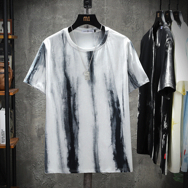 Men's Cotton Fashion T-shirt Mens Off White Hip Hop Tshirts 5XL Casual T Shirt Hipster Tee Man Oversized Tops & Tees Streetwear