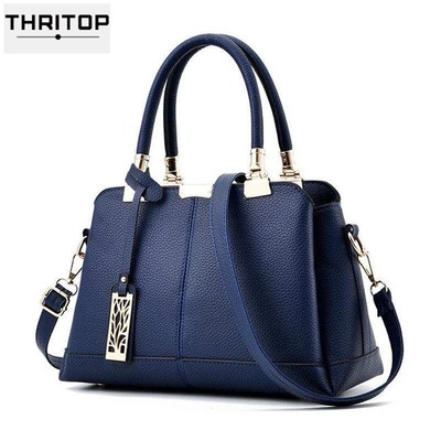 2021 High quality Vintage PU Leather Ladies HandBag  Crossbody Shoulder Bag Boston Hand Bags Hot Sale