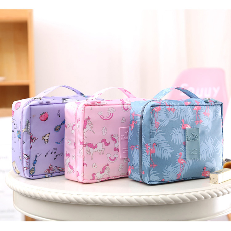 2021 High quality Travel makeup Bags Cosmetics Cases Cosmetic Bag Portable Storage Wash pack
