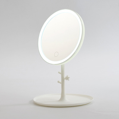 2021 High quality Makeup mirror led mirrors mirror vanity mirror backlit adjustable light desk cosmetic mirrors